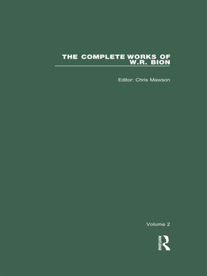 cover image of The Complete Works of W.R. Bion